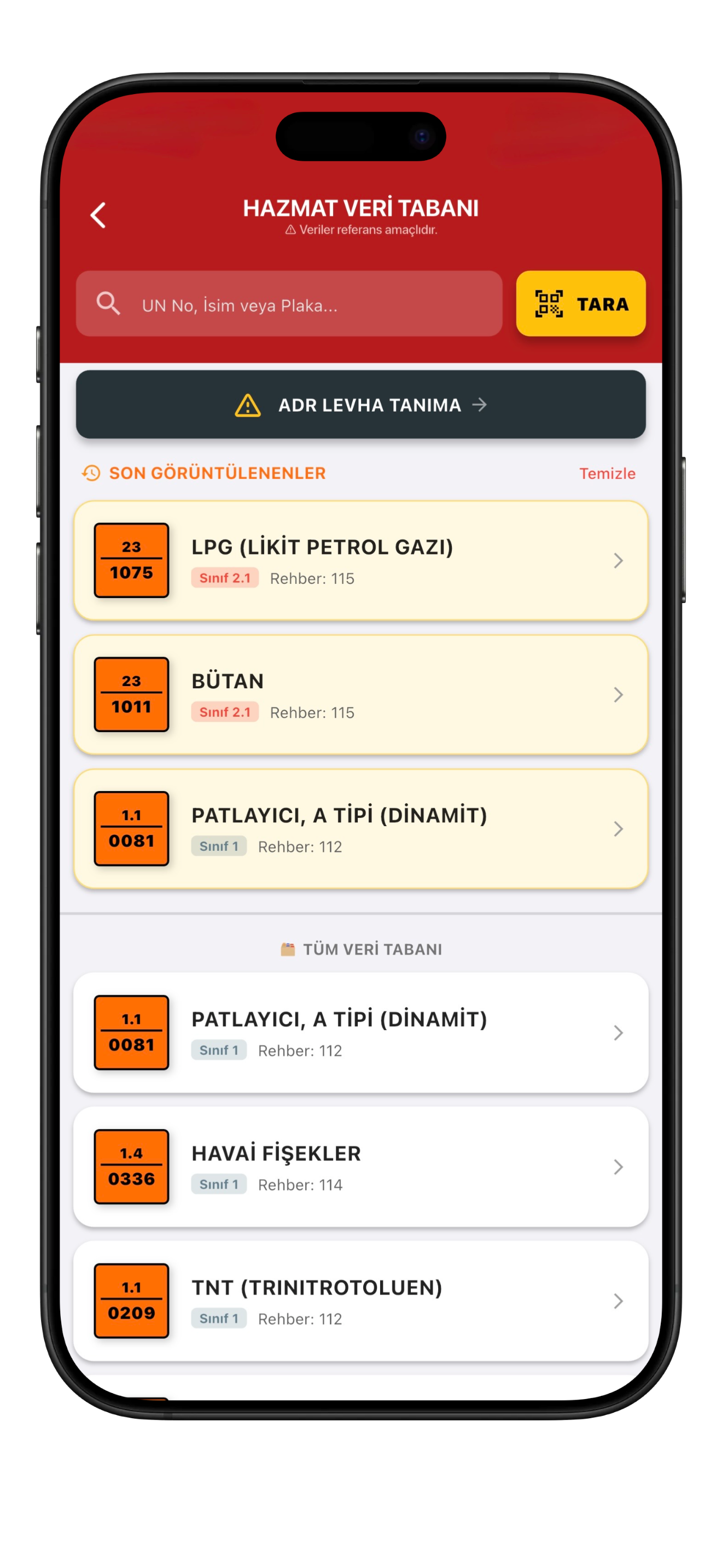 KOR Asistan - Ana Ekran